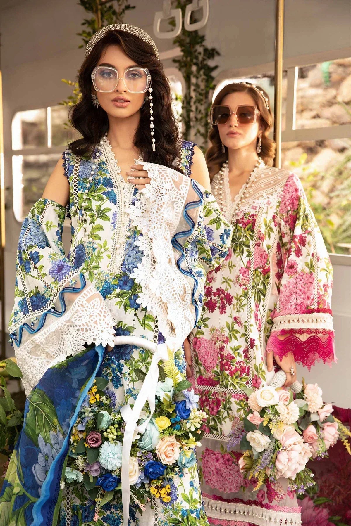 Maria B | M Prints Spring 24 | MPT-2102-B - Ladies Clothes - Maria Faisal