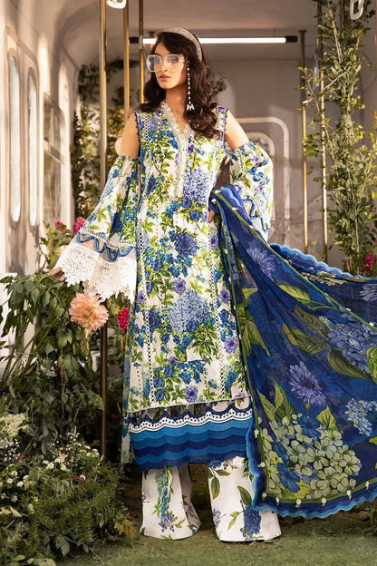 Maria B | M Prints Spring 24 | MPT-2102-B - Ladies Clothes - Maria Faisal