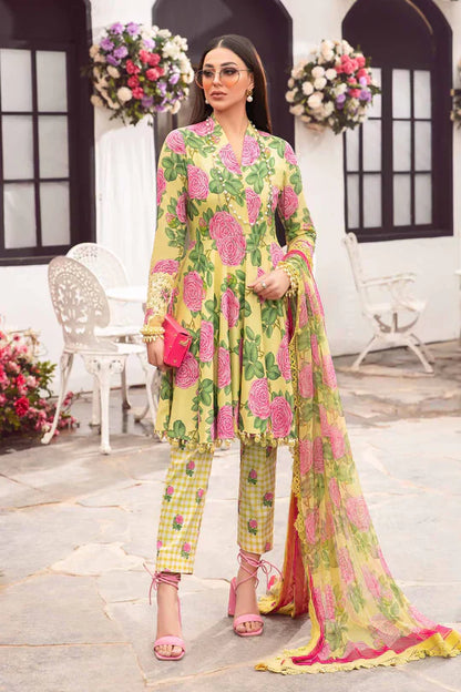 Maria B | M Prints Spring 24 | MPT-2103-A - Ladies Clothes - Maria Faisal