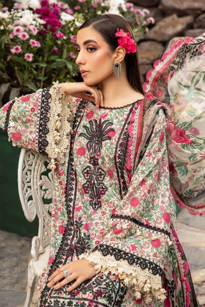 Maria B | M Prints Spring 24 | MPT-2113-A - Ladies Clothes - Maria Faisal