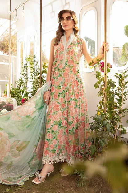 Maria B | M Prints Spring 24 | MPT-2106-A - Ladies Clothes - Maria Faisal