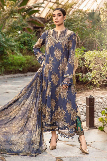 Maria B | M Prints Spring 24 | MPT-2110-B - Ladies Clothes - Maria Faisal