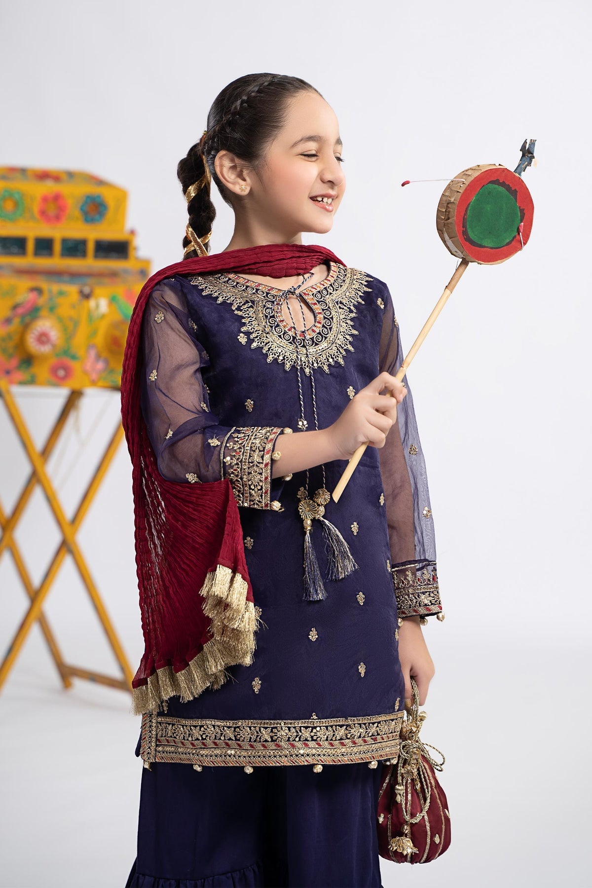 Maria B | Girls Eid Collection | MKS-EF24-12 - Maria Faisal