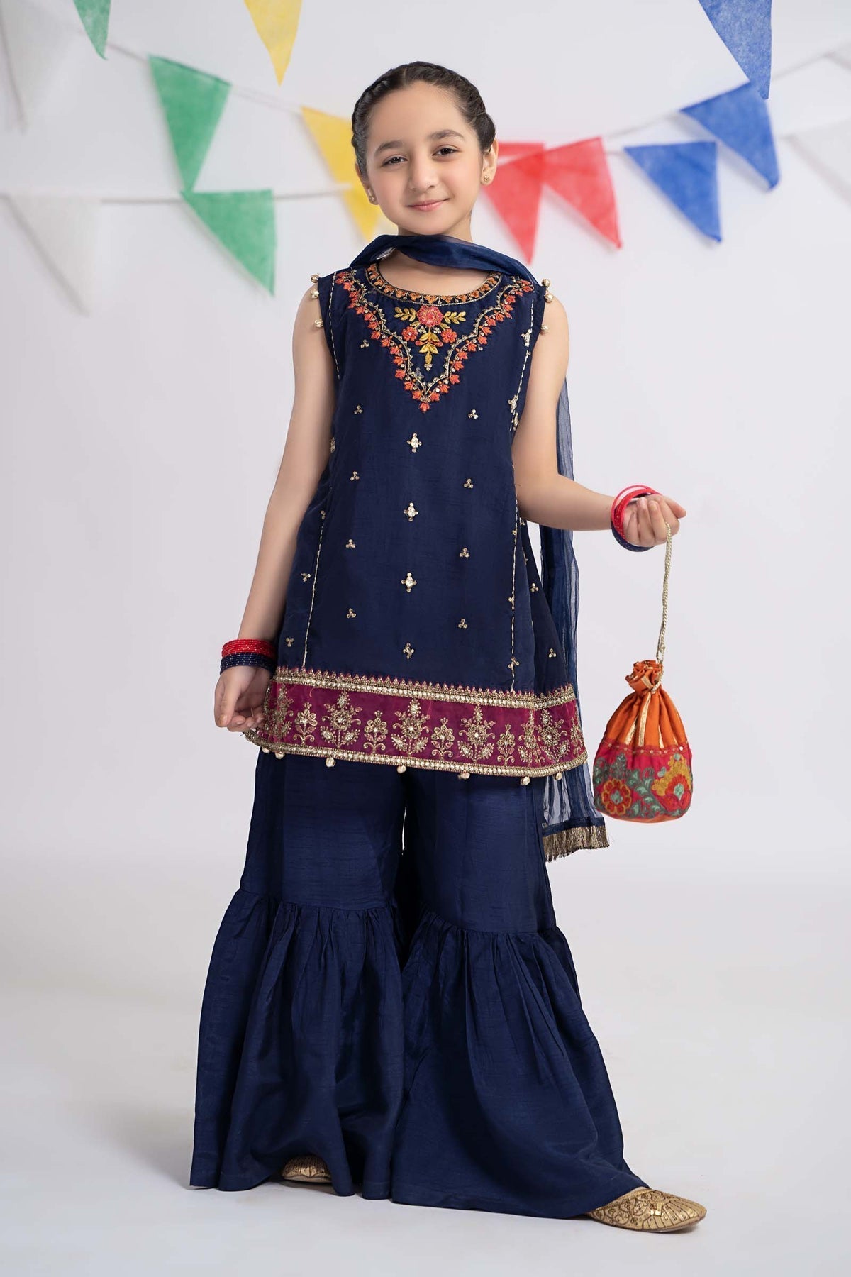 Maria B | Girls Eid Collection | MKS-EF24-22 - Maria Faisal