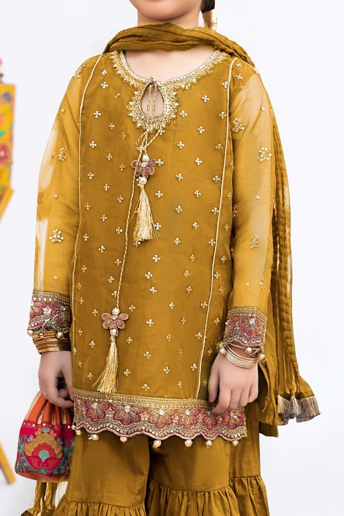 Maria B | Girls Eid Collection | MKS-EF24-21 - Maria Faisal