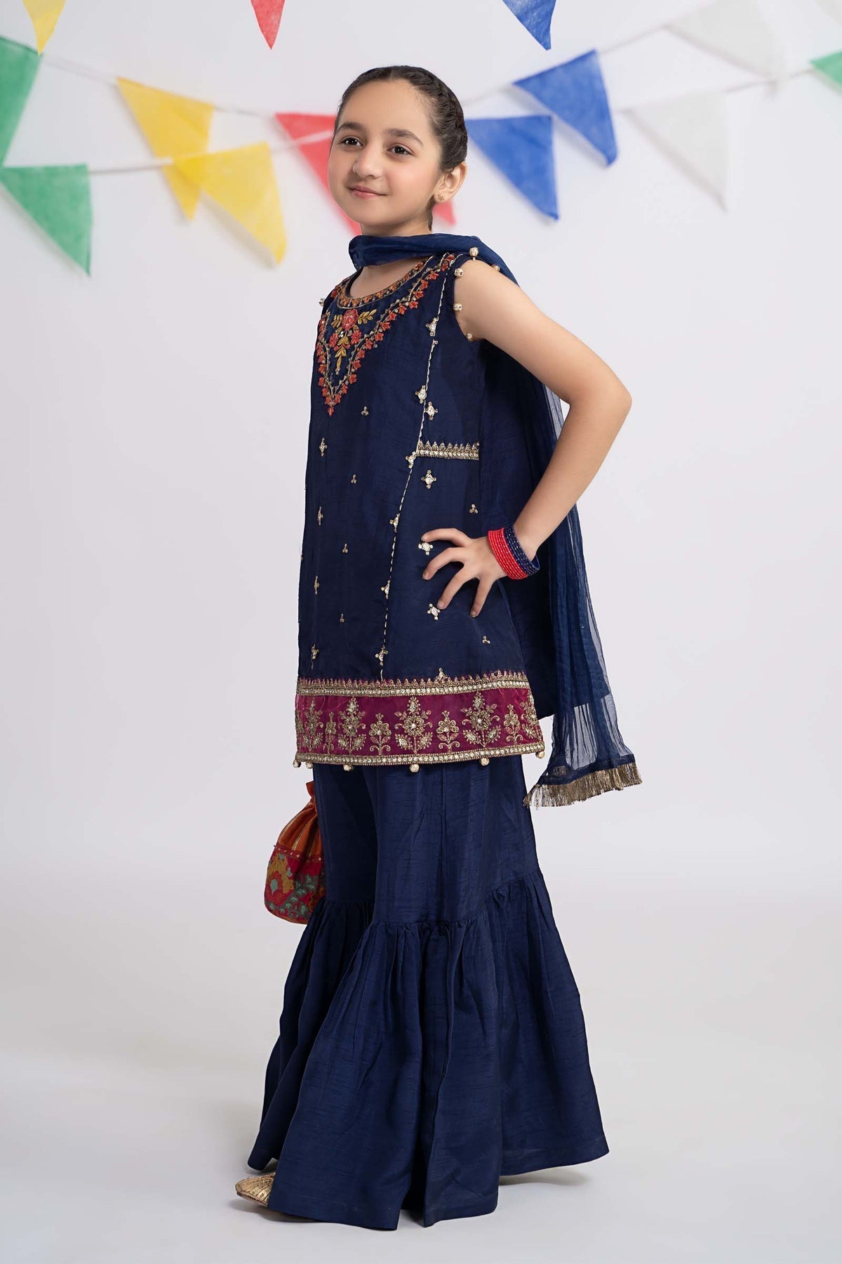 Maria B | Girls Eid Collection | MKS-EF24-22 - Maria Faisal