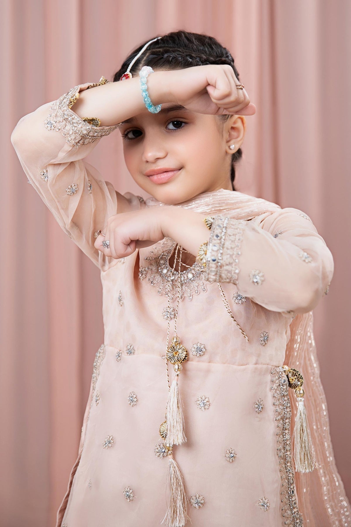 Maria B | Girls Eid Collection | MKS-EF24-25 - Maria Faisal
