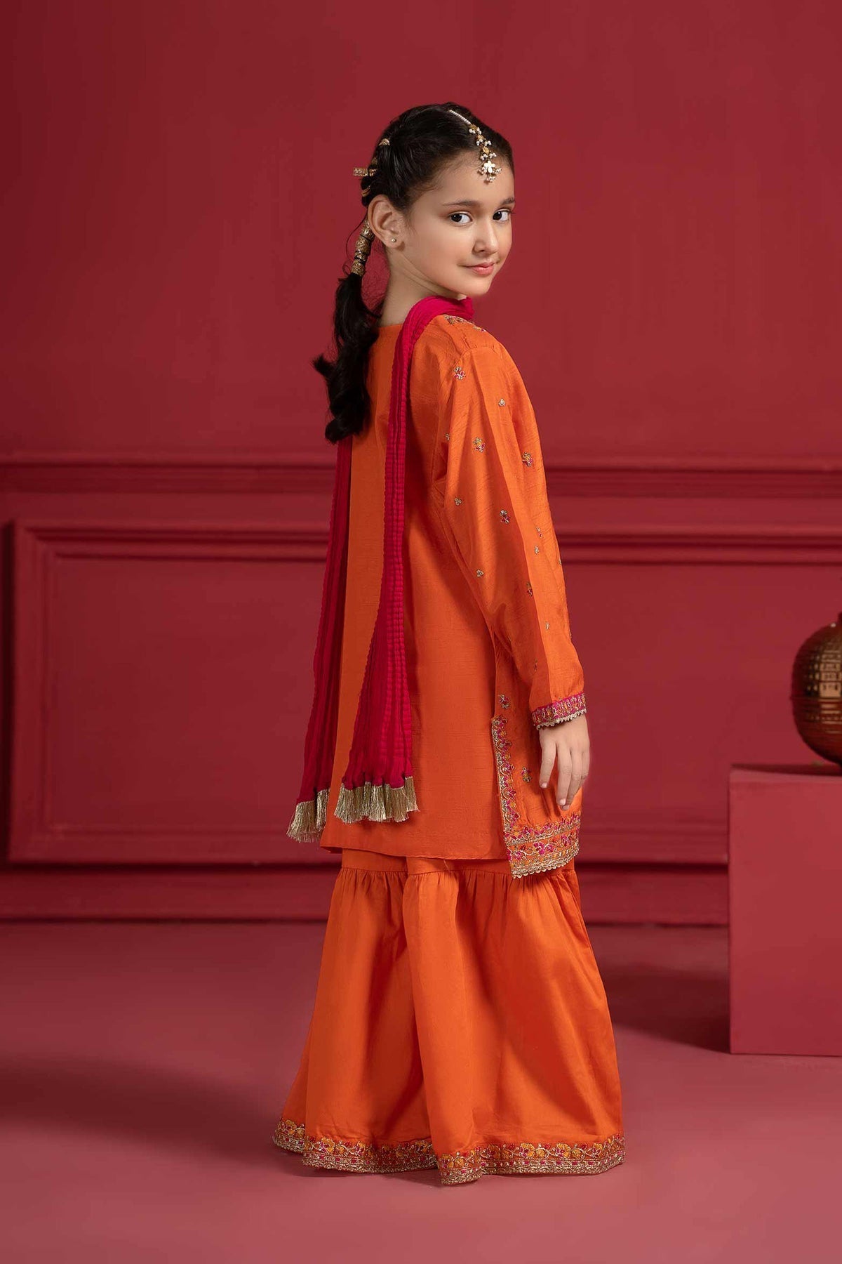 Maria B | Girls Eid Collection | MKS-W23-26 - Maria Faisal