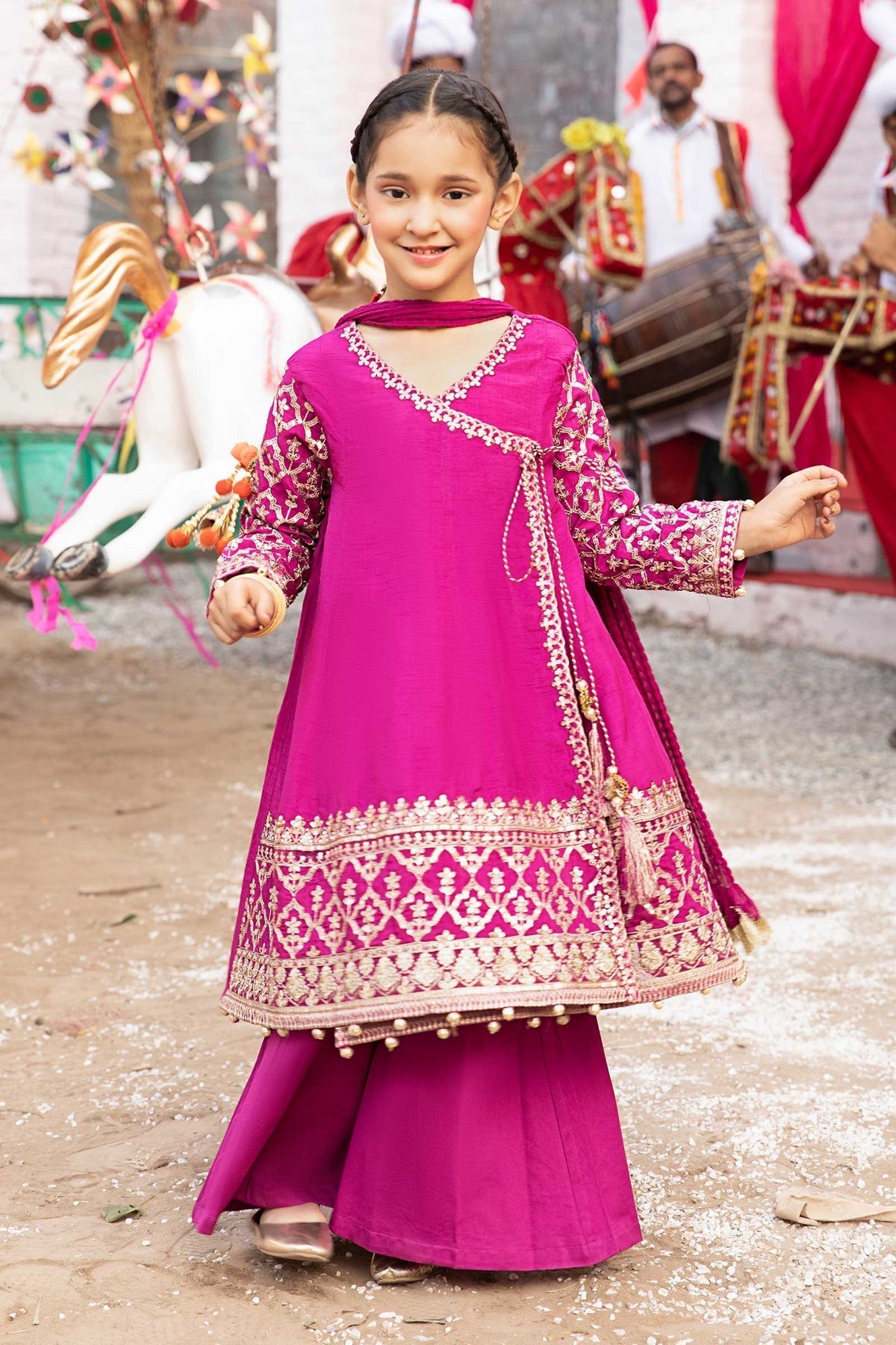 Maria B | Girls Eid Collection | MKS-EF24-31 - Maria Faisal