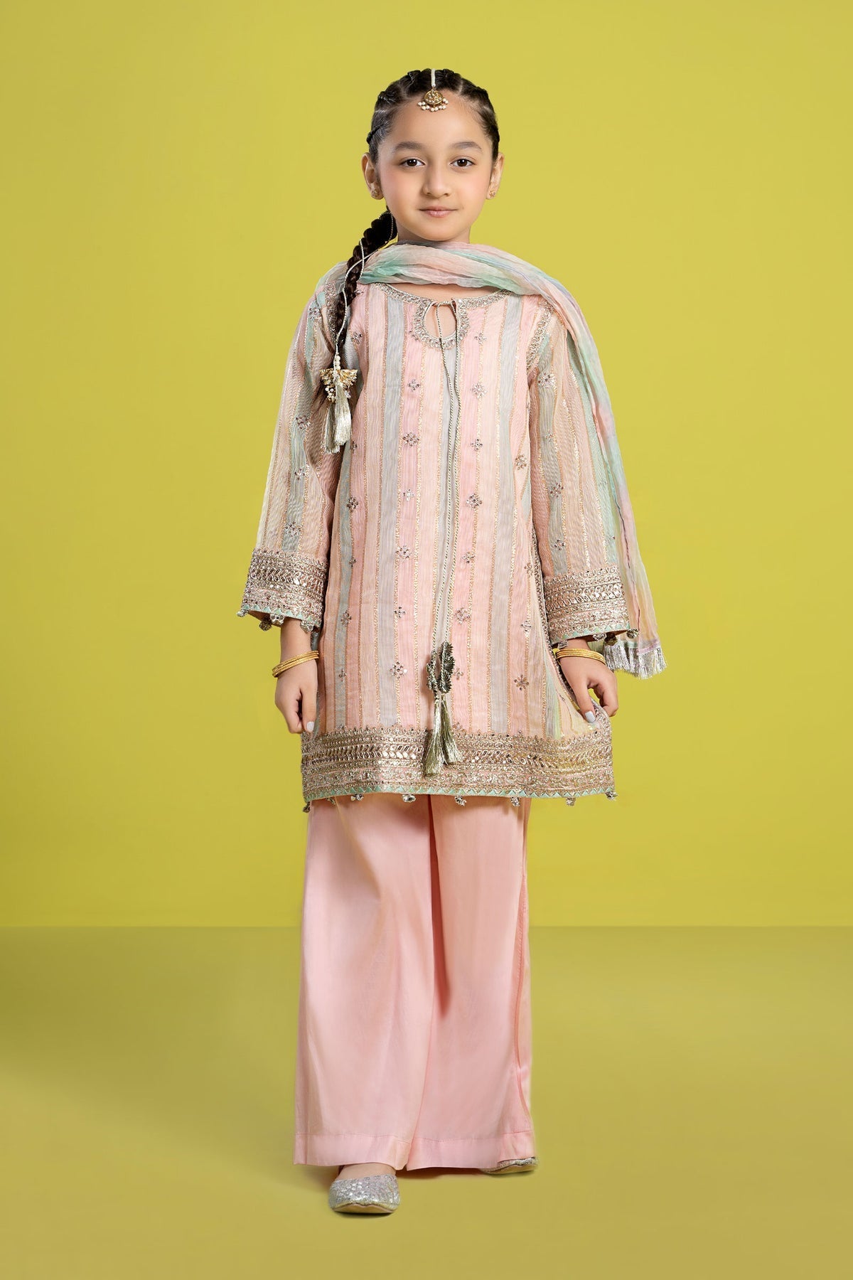 Maria B | Girls Eid Collection | MKS-EF24-32 - Maria Faisal