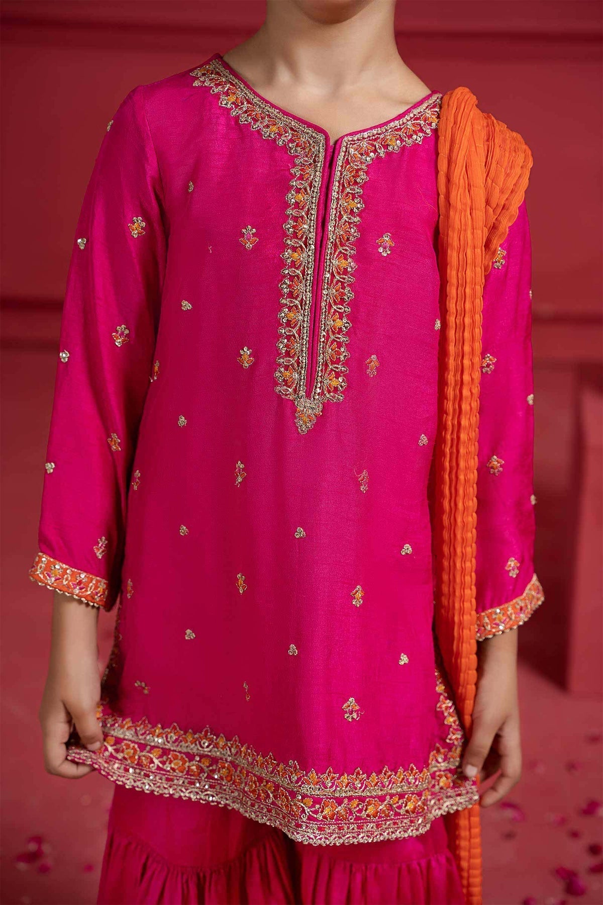 Maria B | Girls Eid Collection | MKS-W23-26 - Maria Faisal