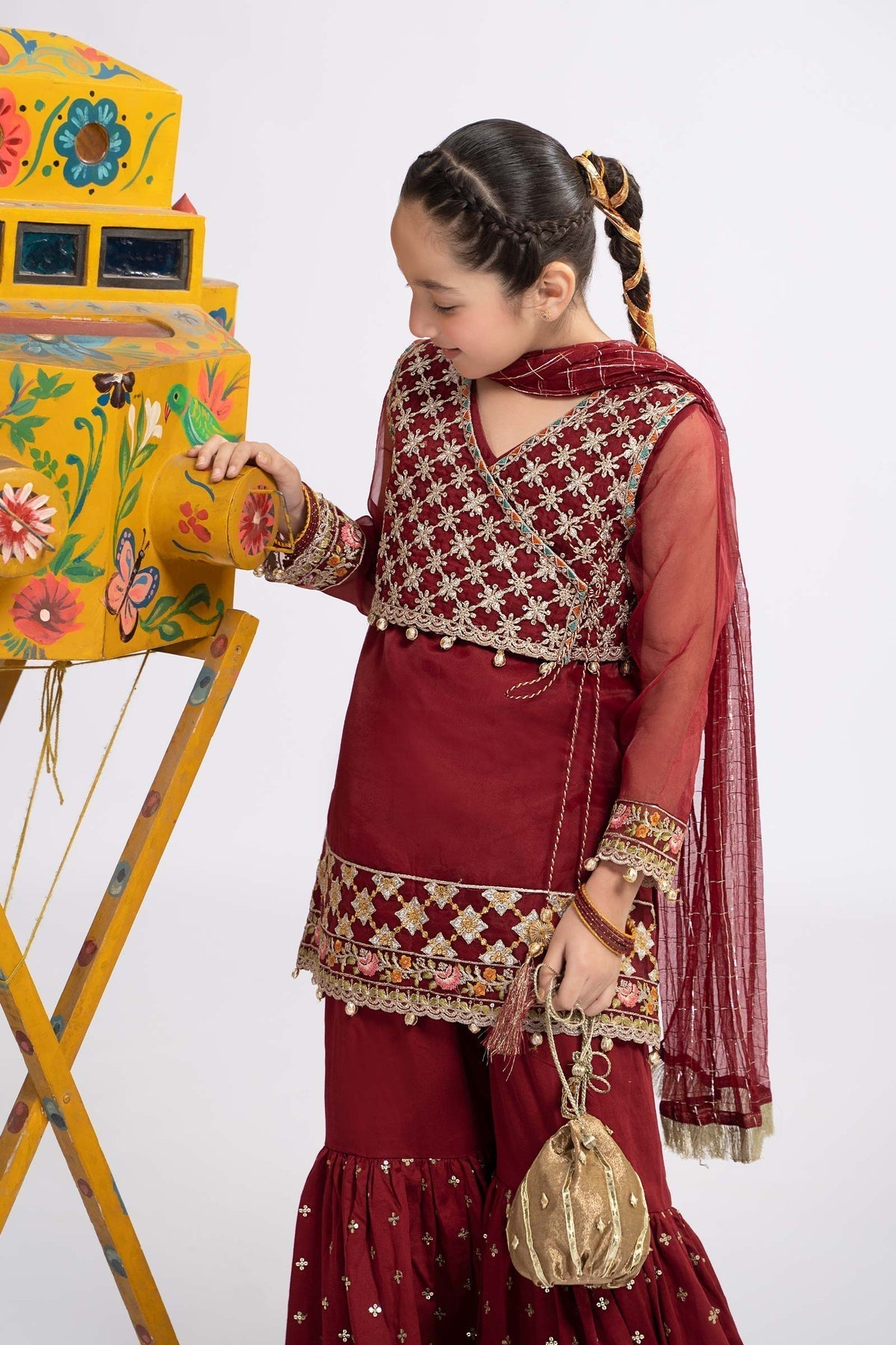 Maria B | Girls Eid Collection | MKS-EF24-29 - Maria Faisal