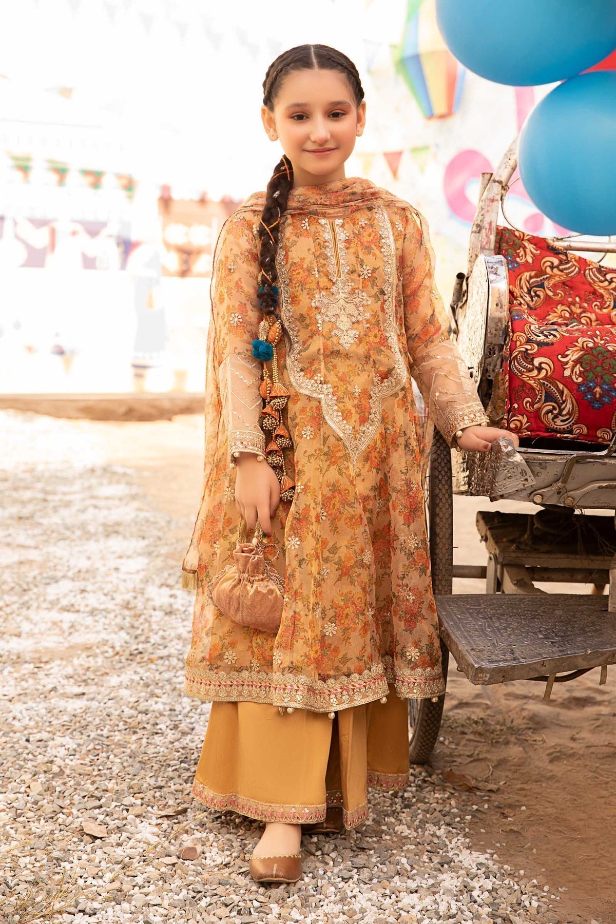 Maria B | Girls Eid Collection | MKS-EF24-38 - Maria Faisal