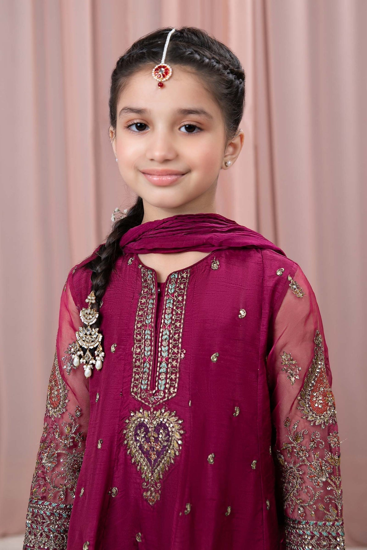 Maria B | Girls Eid Collection | MKS-EF24-46 - Maria Faisal