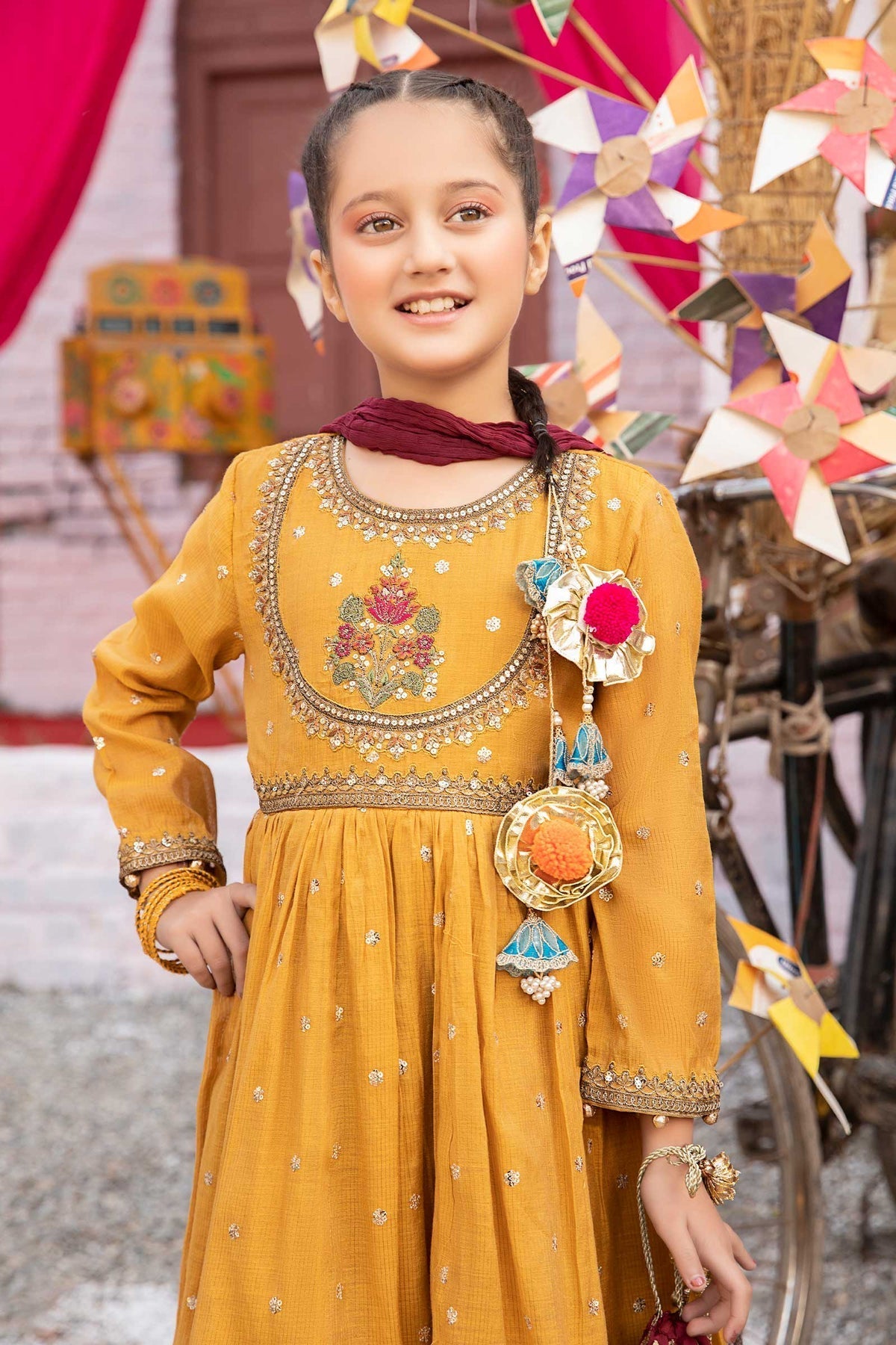 Maria B | Girls Eid Collection | MKS-EF24-33 - Maria Faisal