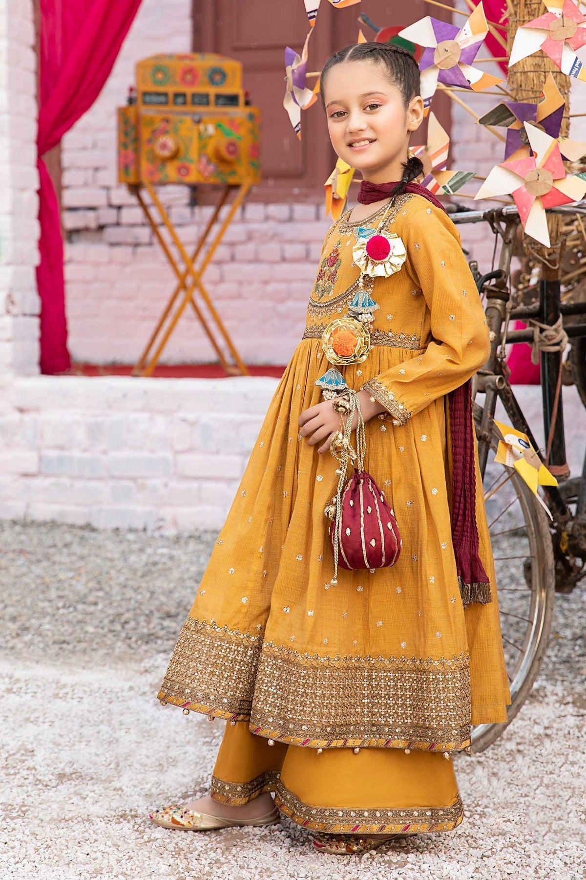 Maria B | Girls Eid Collection | MKS-EF24-33 - Maria Faisal