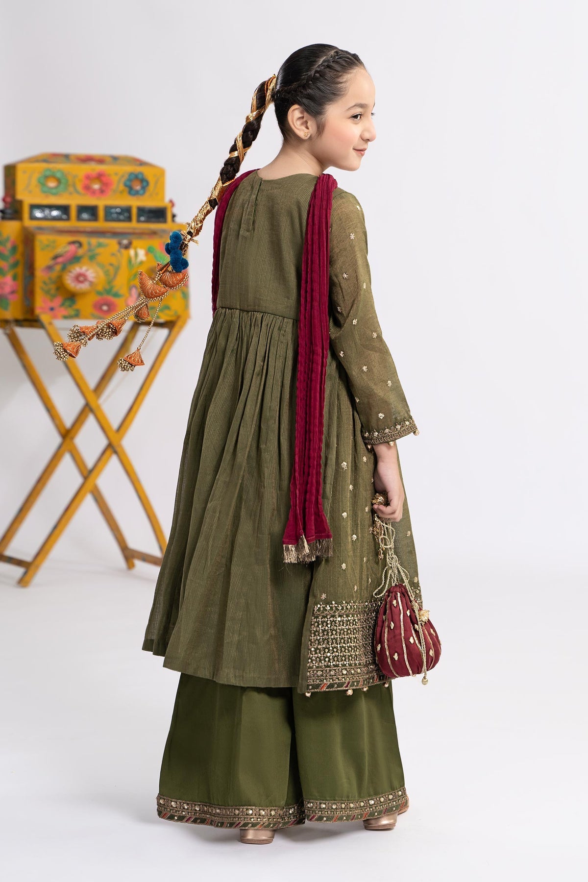 Maria B | Girls Eid Collection | MKS-EF24-33 - Maria Faisal