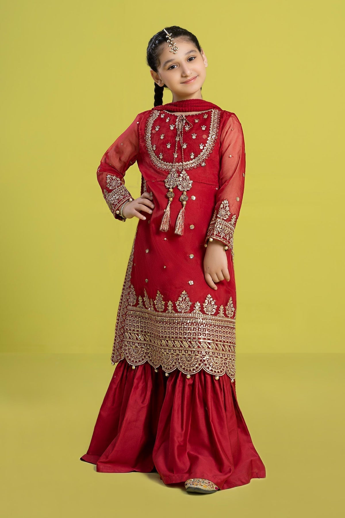 Maria B | Girls Eid Collection | MKS-EF24-37 - Maria Faisal