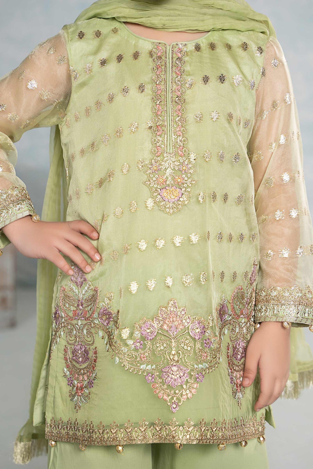 Maria B | Girls Eid Collection | MKS-EF24-45 - Maria Faisal