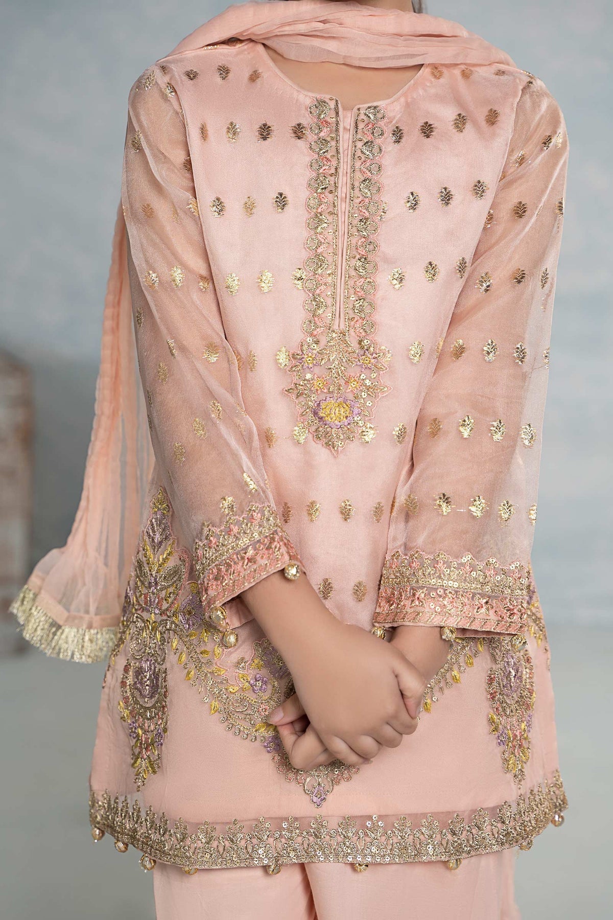 Maria B | Girls Eid Collection | MKS-EF24-45 - Maria Faisal