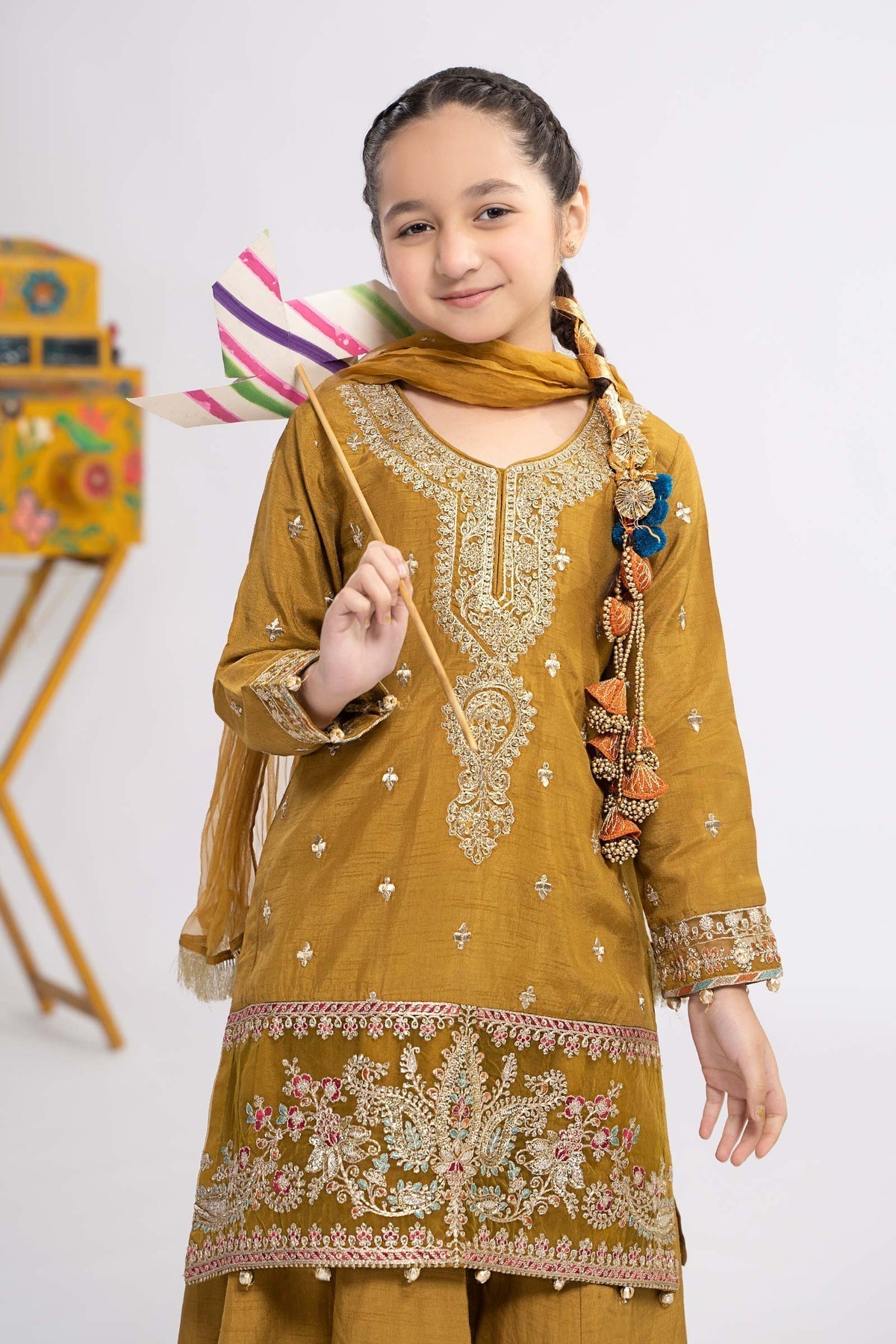 Maria B | Girls Eid Collection | MKS-EF24-09 - Maria Faisal