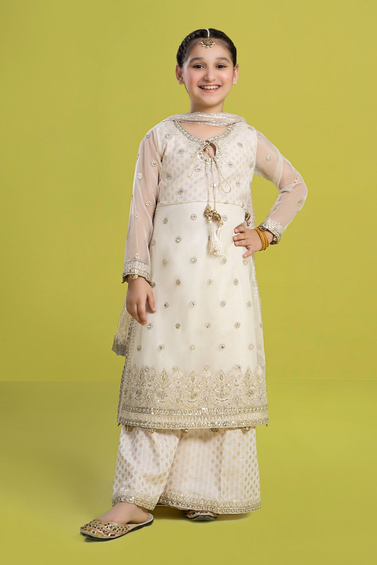 Maria B | Girls Eid Collection | MKS-EF24-25 - Maria Faisal