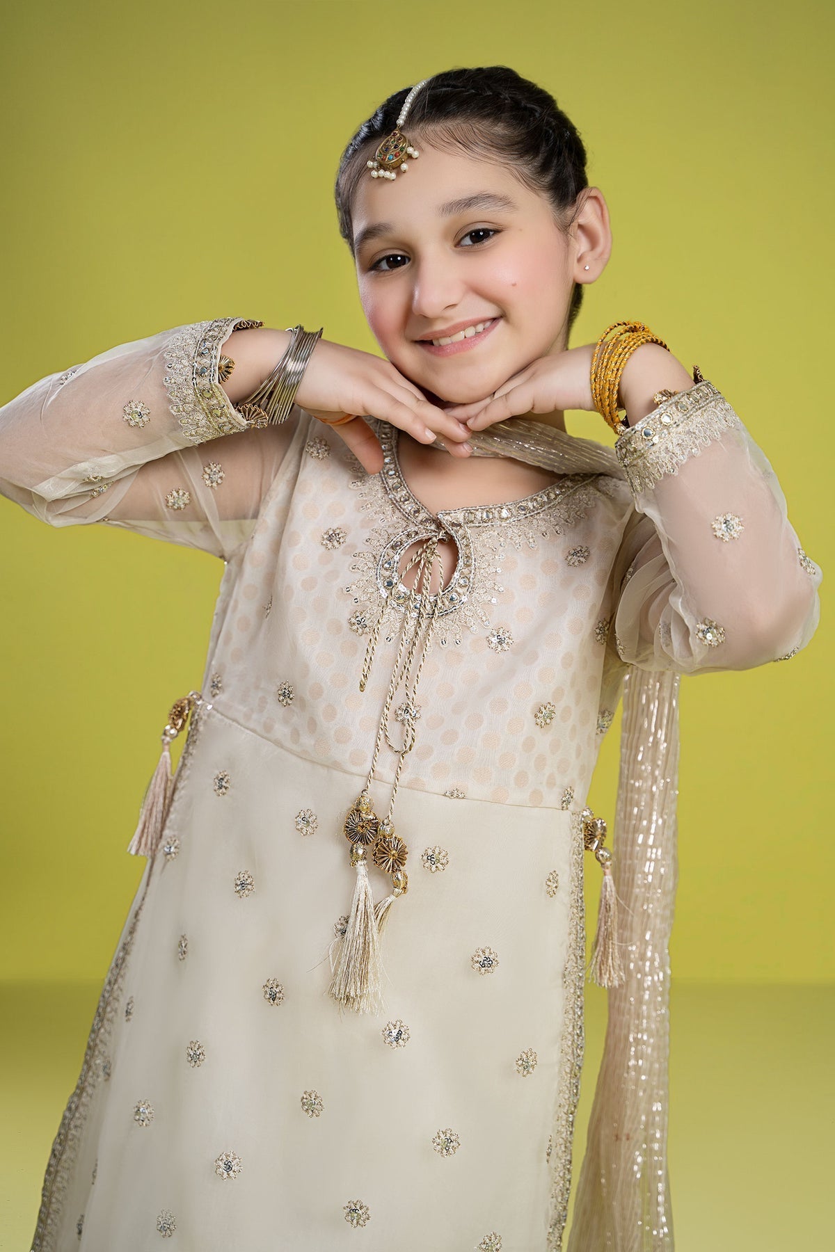 Maria B | Girls Eid Collection | MKS-EF24-25 - Maria Faisal