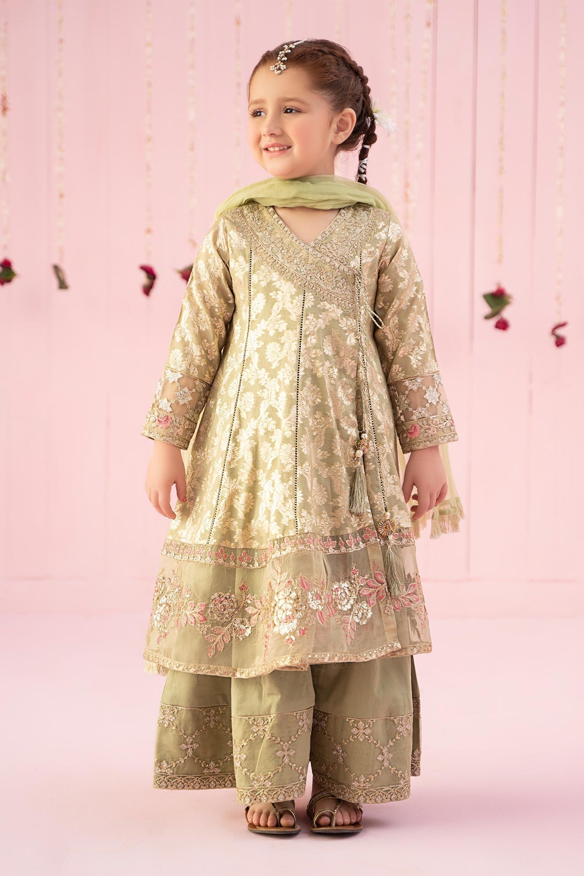 Maria B | Girls Eid Collection | MKS-EF24-10 - Maria Faisal