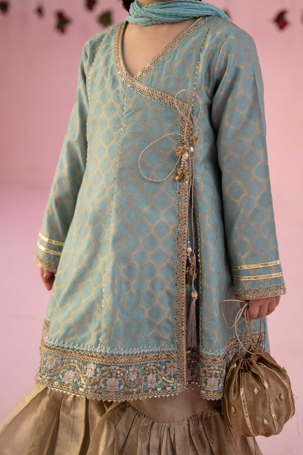 Maria B | Girls Eid Collection | MKS-EF24-13 - Maria Faisal