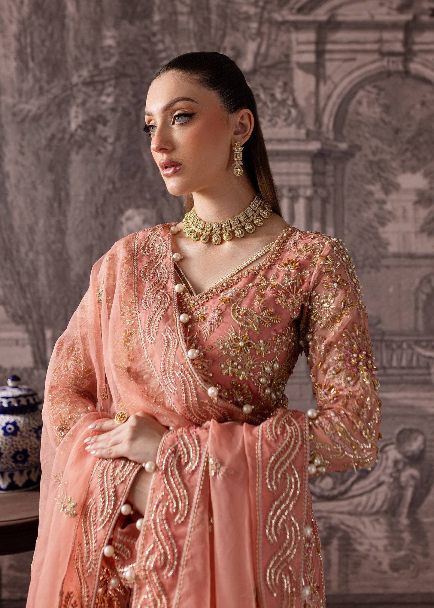 Maria Osama Khan | Mystara Wedding Festive | Alera by Maria Faisal - Registered Vendor of : Maria Osama Khan - type : Ladies Clothes - 100% original wedding dresses