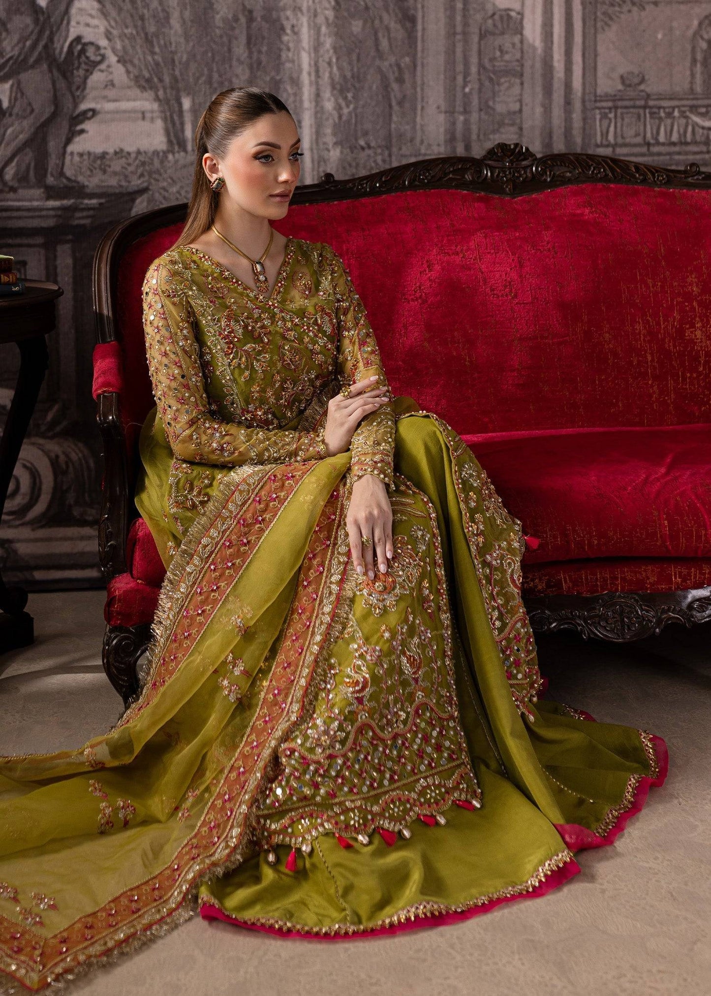 Maria Osama Khan | Mystara Wedding Festive | Noir by Maria Faisal - Registered Vendor of : Maria Osama Khan - type : Ladies Clothes - 100% original wedding dresses