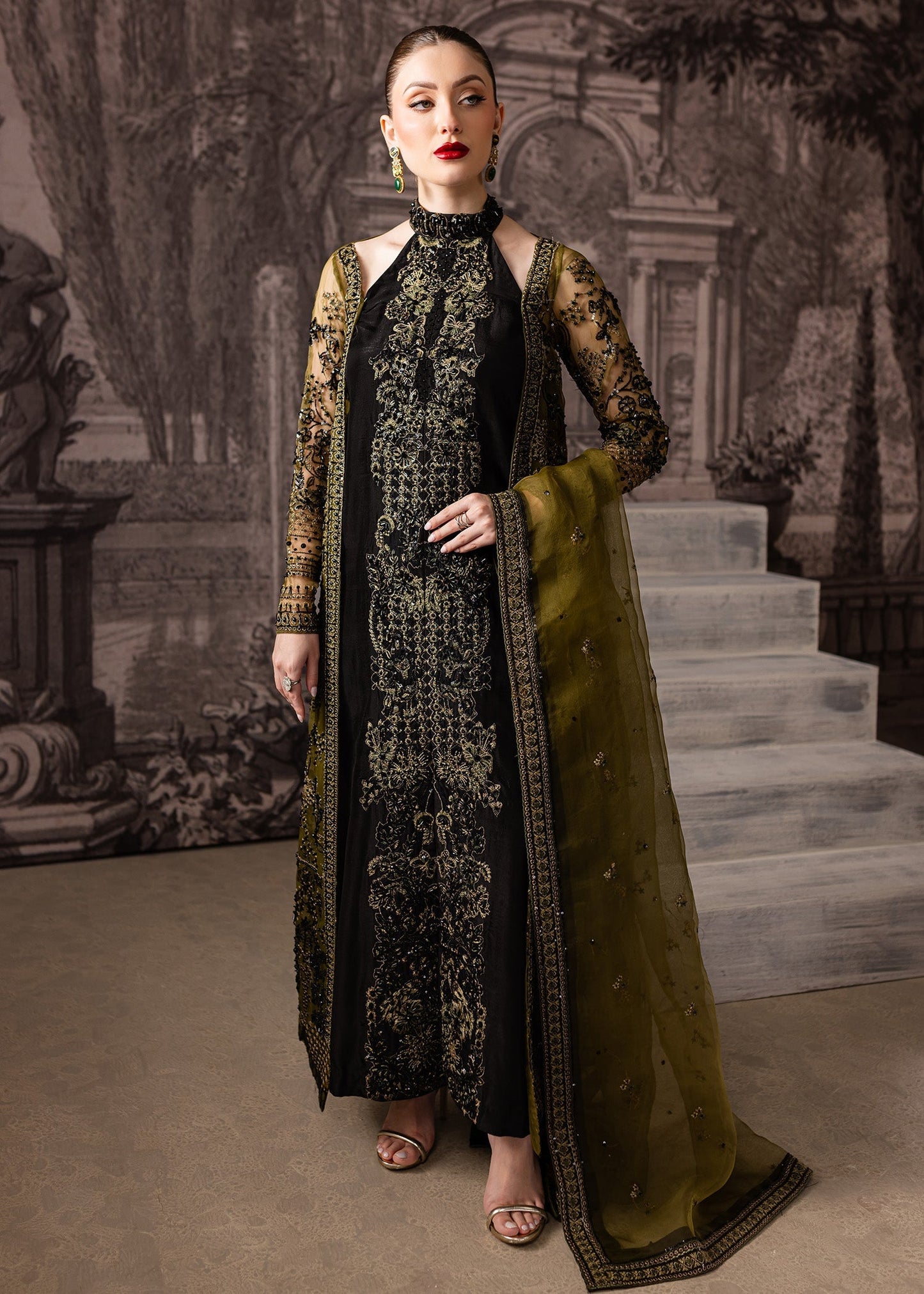 Maria Osama Khan | Mystara Wedding Festive | Storm by Maria Faisal - Registered Vendor of : Maria Osama Khan - type : Ladies Clothes - 100% original wedding dresses