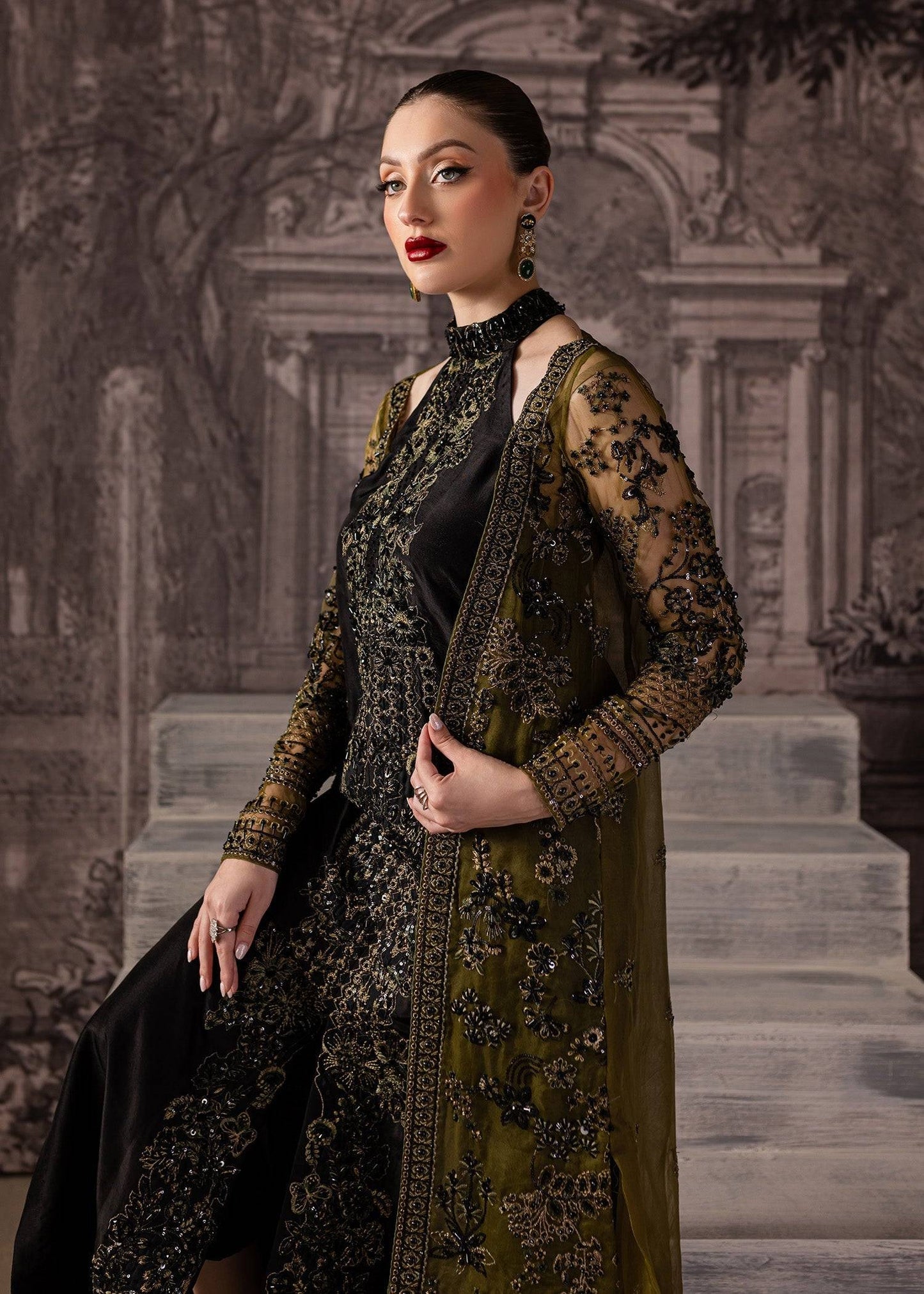 Maria Osama Khan | Mystara Wedding Festive | Storm by Maria Faisal - Registered Vendor of : Maria Osama Khan - type : Ladies Clothes - 100% original wedding dresses