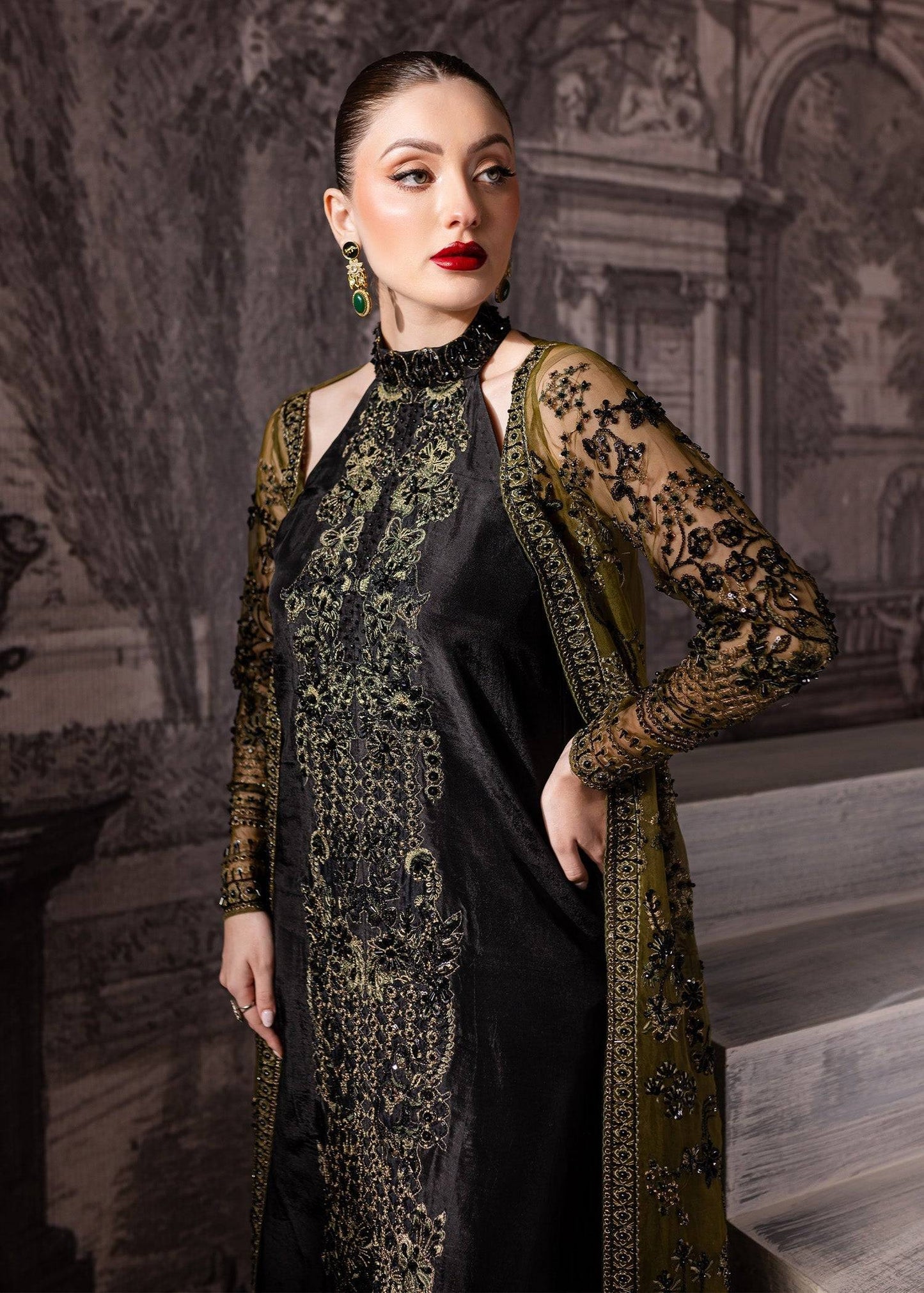 Maria Osama Khan | Mystara Wedding Festive | Storm by Maria Faisal - Registered Vendor of : Maria Osama Khan - type : Ladies Clothes - 100% original wedding dresses