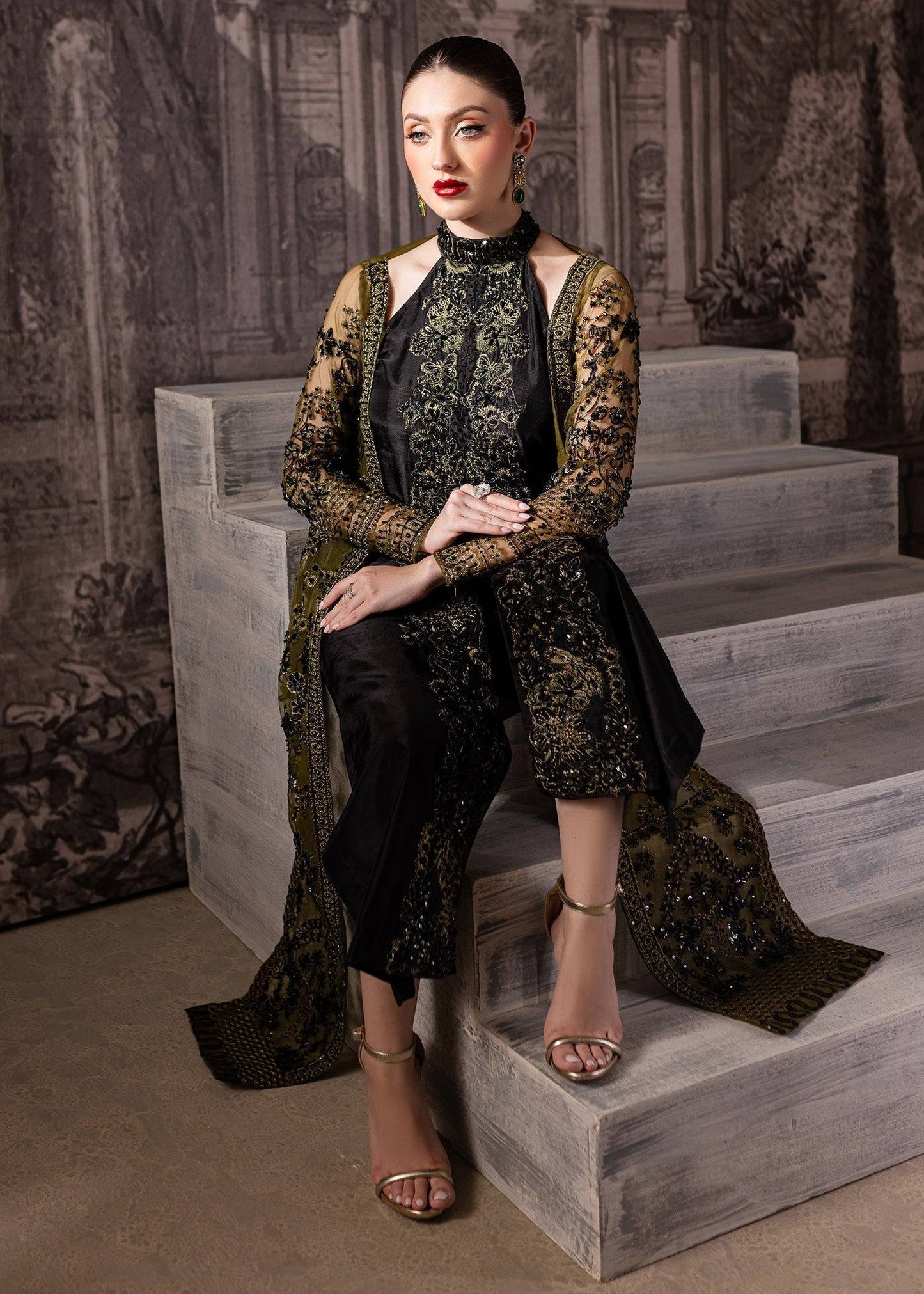 Maria Osama Khan | Mystara Wedding Festive | Storm by Maria Faisal - Registered Vendor of : Maria Osama Khan - type : Ladies Clothes - 100% original wedding dresses