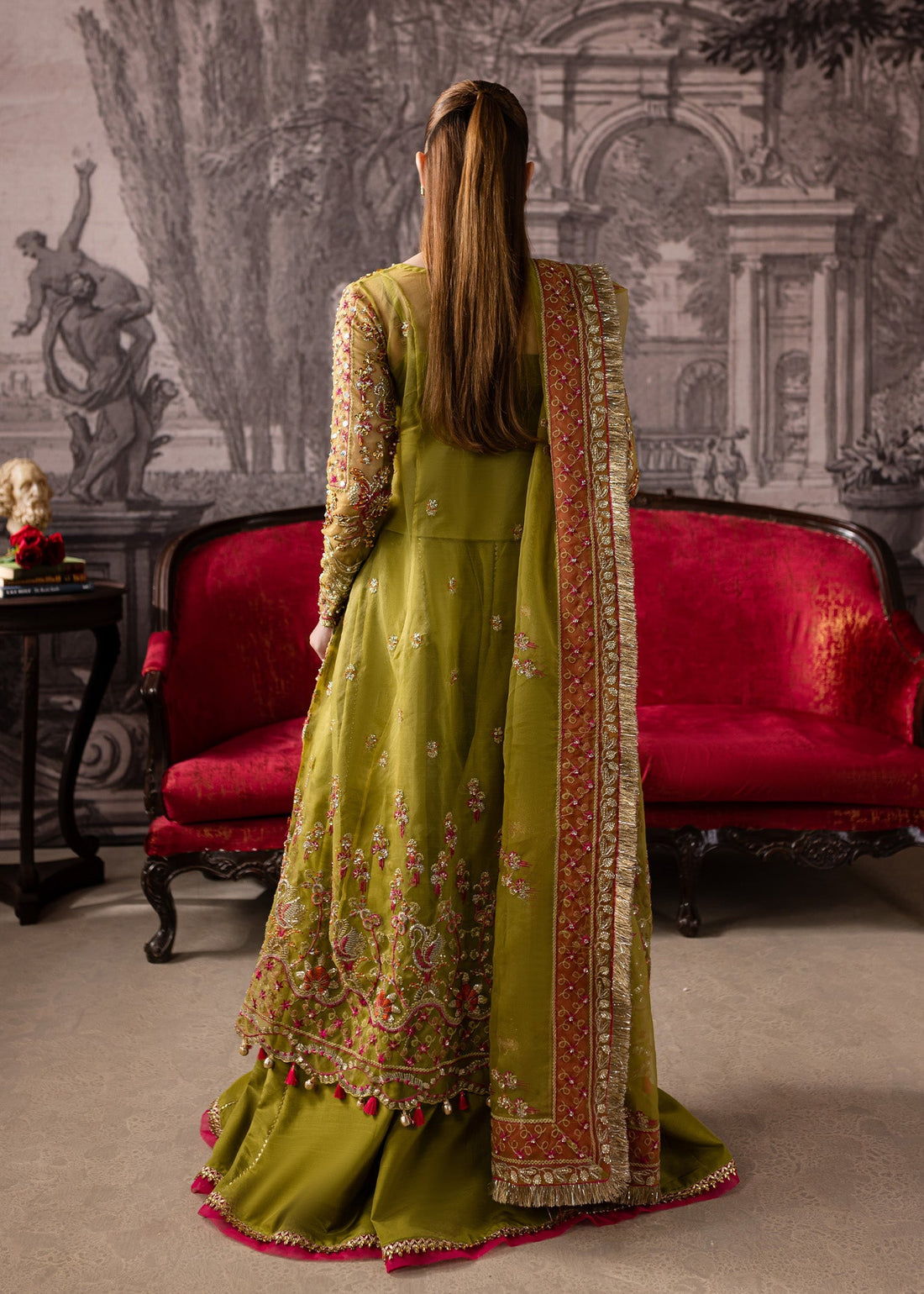 Maria Osama Khan | Mystara Wedding Festive | Noir