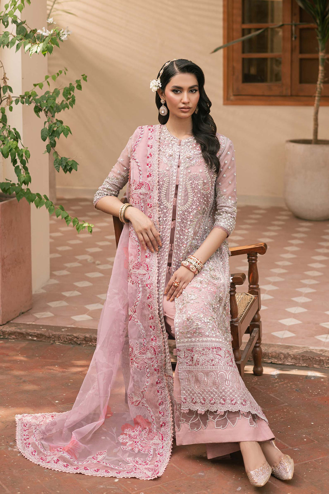 Maryam Hussain | Marwa Luxury Formals 24 | Mehru - Ladies Clothes - Maria Faisal