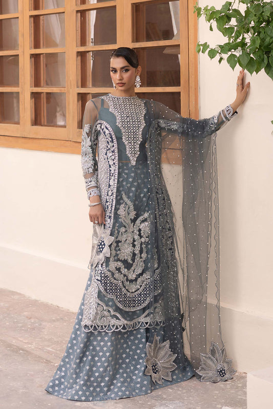 Maryam Hussain | Marwa Luxury Formals 24 | Zari - Ladies Clothes - Maria Faisal