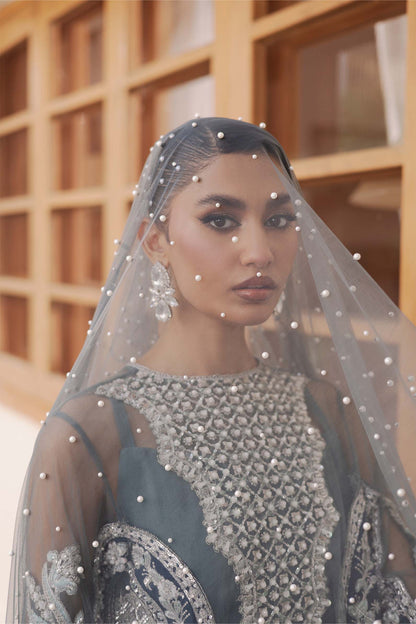 Maryam Hussain | Marwa Luxury Formals 24 | Zari - Ladies Clothes - Maria Faisal