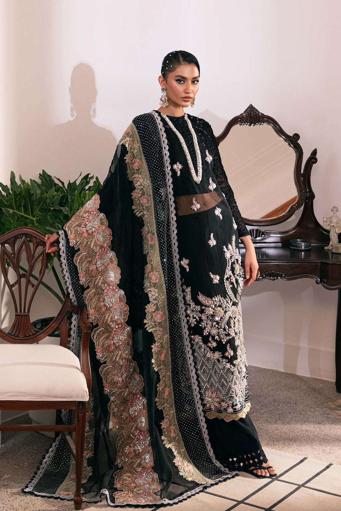 Maryam Hussain | Marwa Luxury Formals 24 | Sitara - Ladies Clothes - Maria Faisal