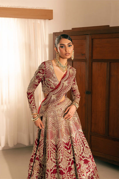 Maryam Hussain | Marwa Luxury Formals 24 | Moorni - Ladies Clothes - Maria Faisal