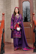 Maryam Hussain | Silk Edit |  Plum - Ladies Clothes 