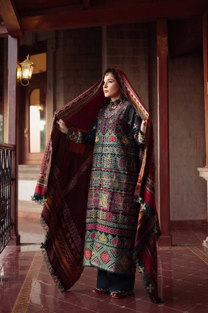 Maryam Hussain | Silk Edit |  Forest - Ladies Clothes 