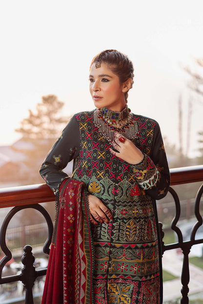Maryam Hussain | Silk Edit |  Forest - Ladies Clothes 