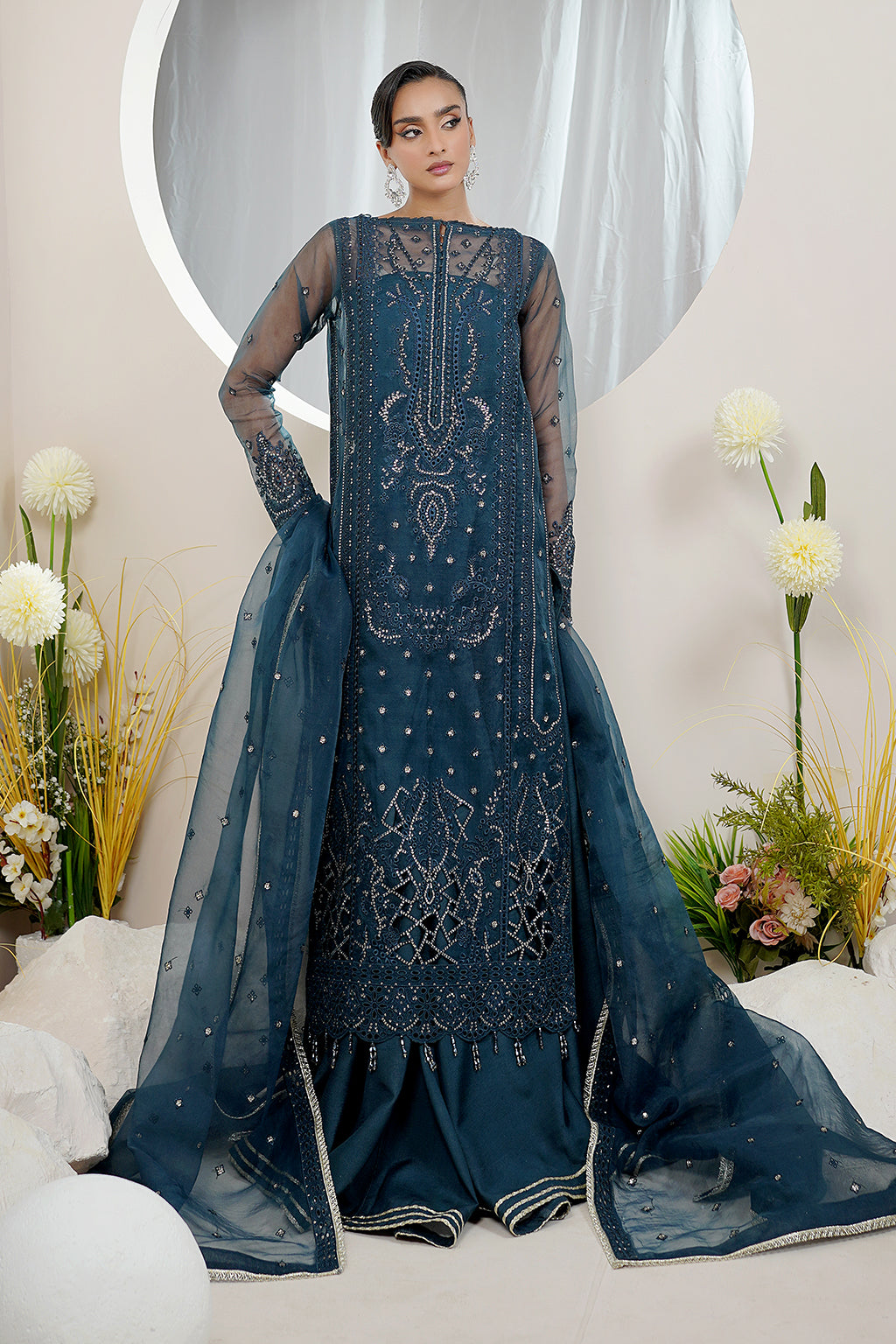 Maryams | Embellished Pret |  Eve - Designer Dress with Intricate embroidery and embellishments. Shop elegent wedding dress at Maria Faisal.