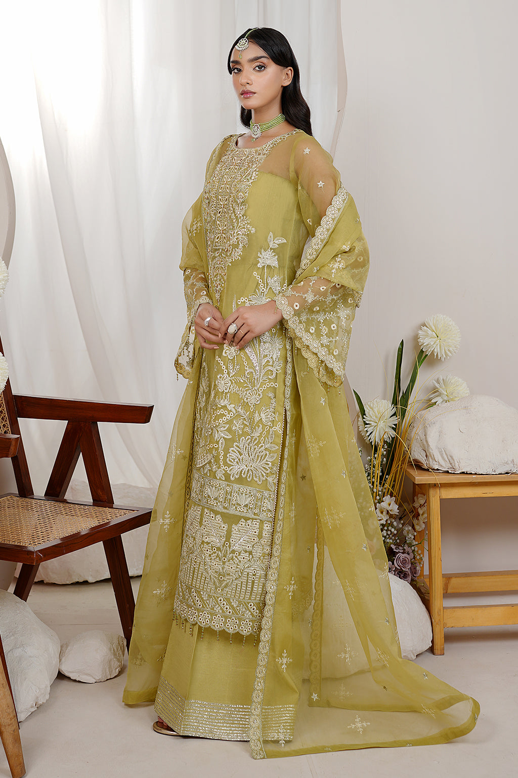 Maryams | Embellished Pret |  Rabi - Designer Dress with Intricate embroidery and embellishments. Shop elegent wedding dress at Maria Faisal.