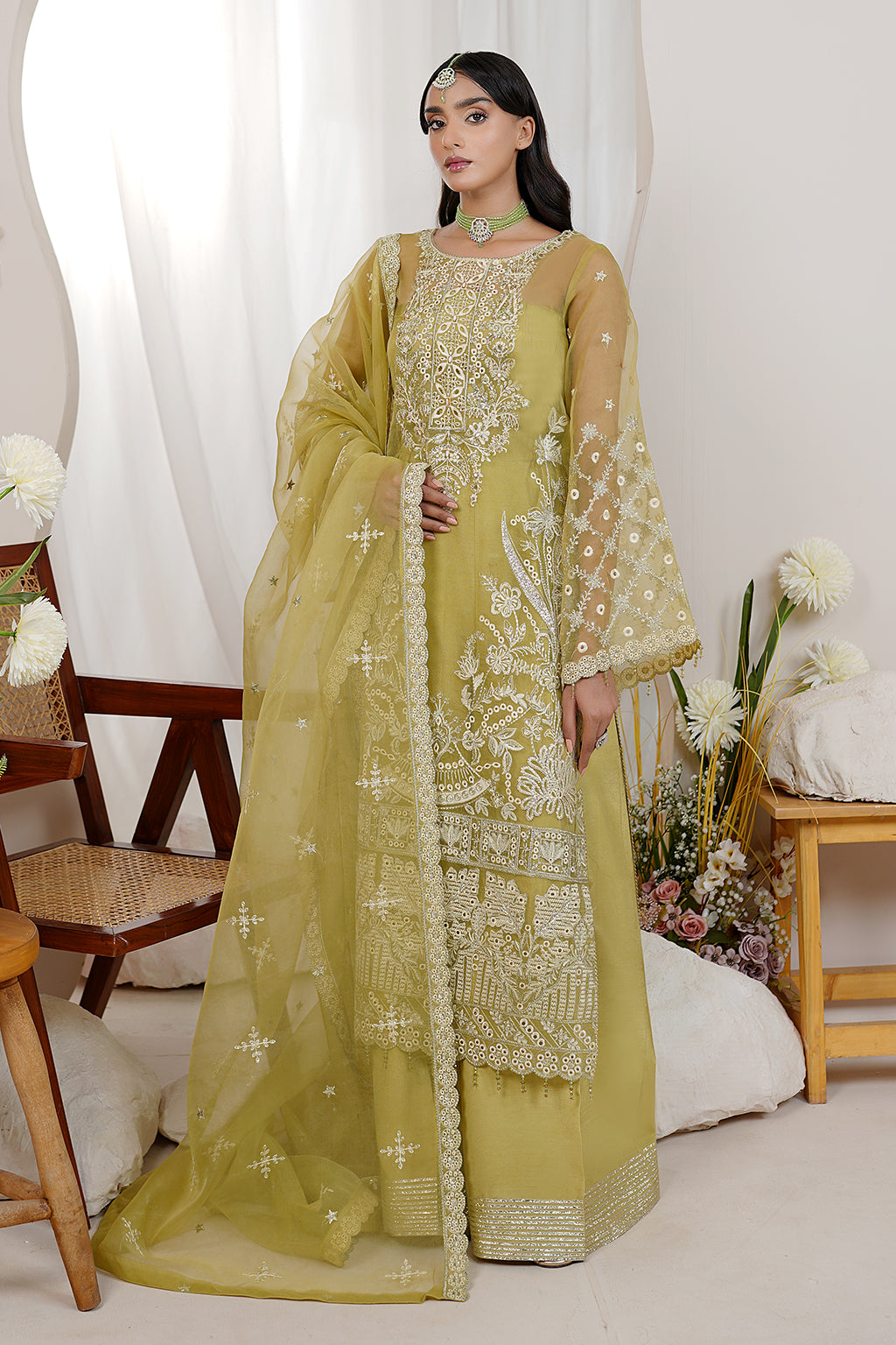 Maryams | Embellished Pret |  Rabi - Designer Dress with Intricate embroidery and embellishments. Shop elegent wedding dress at Maria Faisal.