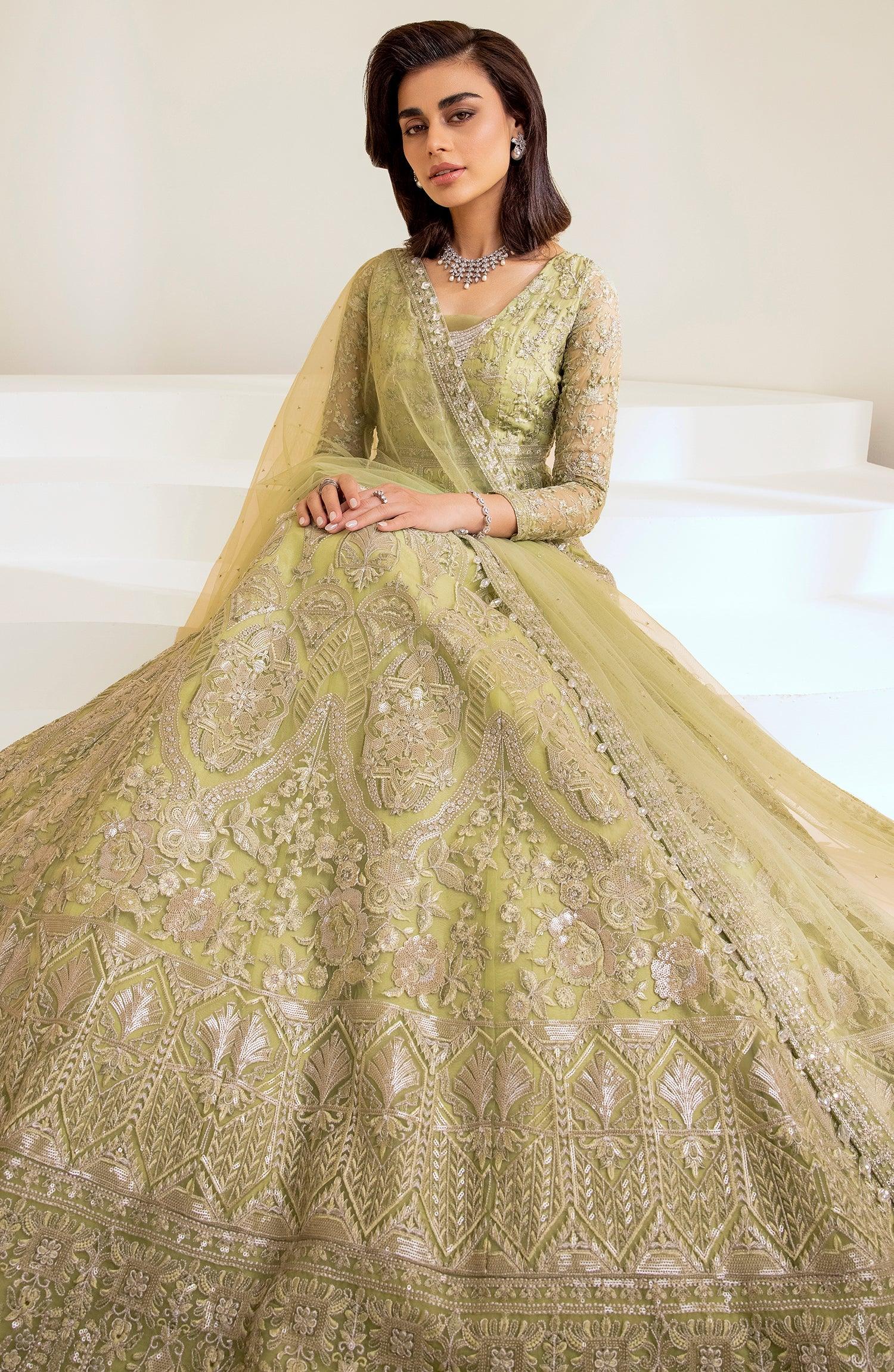 Maryum N Maria | The Brides 23 | Humid (MS23-534) by Maria Faisal - Registered Vendor of : Maryum N Maria - type : Wedding Dress - 100% original wedding dresses