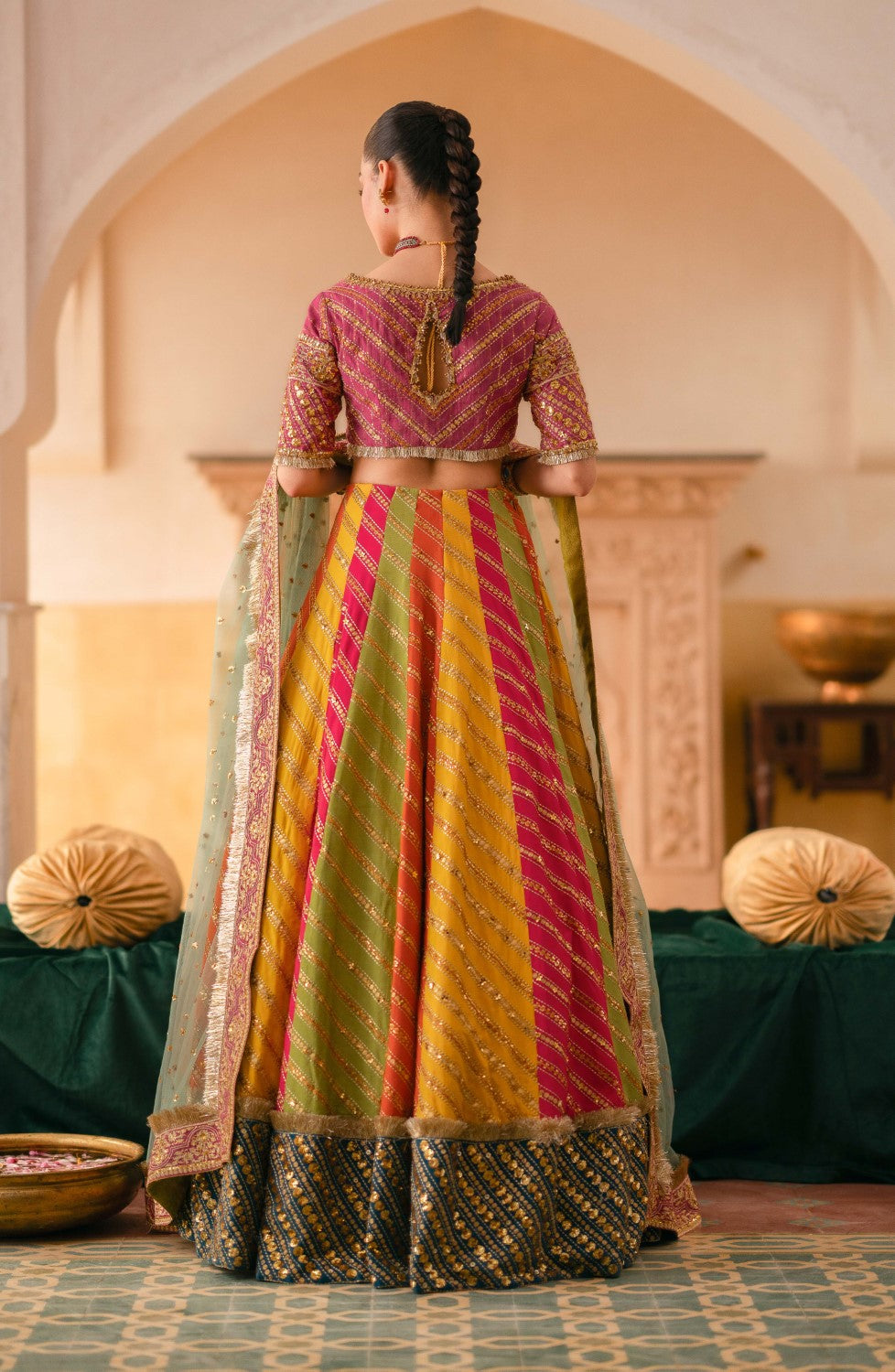 Maryum N Maria | Gul Posh Wedding Formals | SITARA BEGUM - MS40064 - Ladies Clothes - Maria Faisal