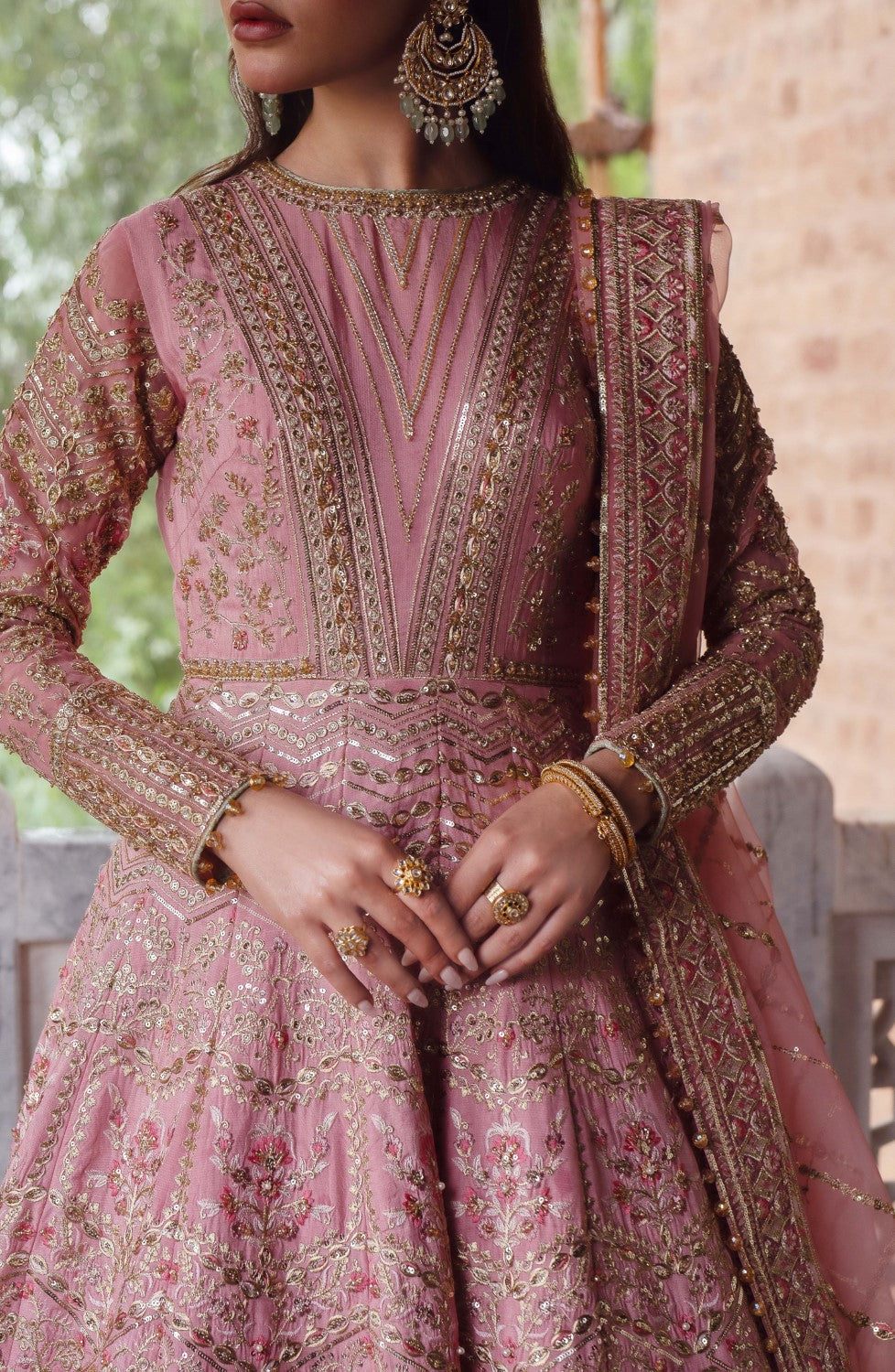 Maryum N Maria | Gul Posh Wedding Formals | MEHER UN NISA - MS40061 - Ladies Clothes - Maria Faisal